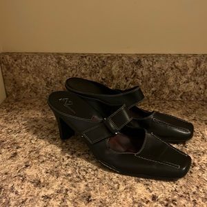 A2 by Aerosoles Closed Toe Mule Heels